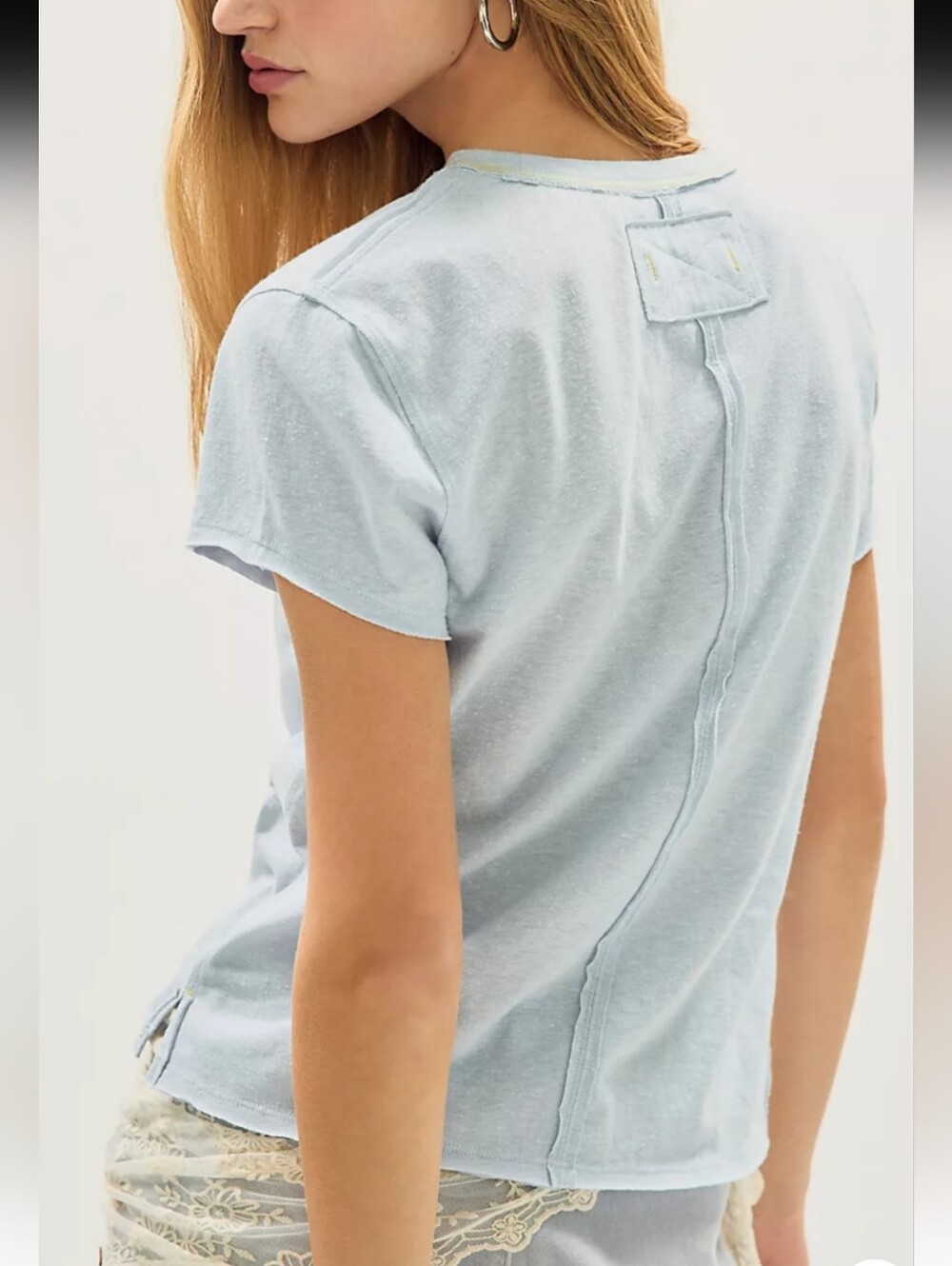 Free People We The Free Nova Organic Cotton Strawberry Graphic Tee *Current* - Picture 2 of 6